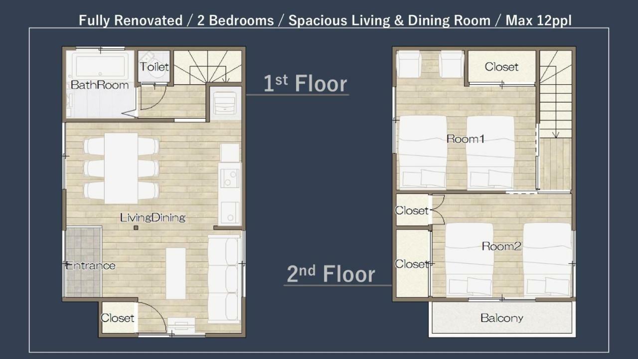 Tomarie Horikiri Residential Suite Tokió Kültér fotó